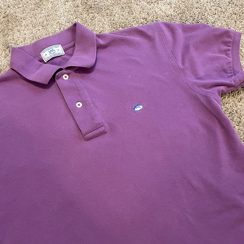 **SOUTHERN TIDE** polo shirt SIZE MEDIUM